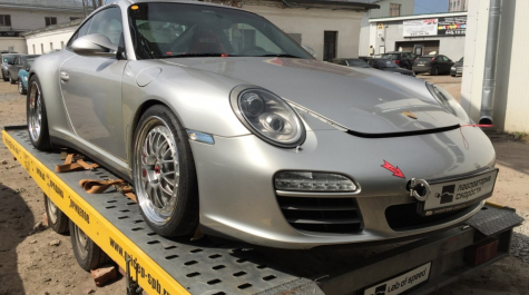 Отключение катализаторов на Porsche 911 997 Carrera 4S 3.8i PDK 385Hp 2010 года выпуска