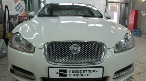 Чип-тюнинг с отключением и удалением сажевого фильтра на Jaguar XF 3.0d AT 275hp 2009 года выпуска