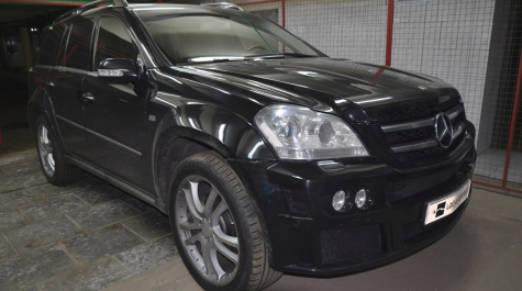 Чип тюнинг Mercedes-Benz GL500 4 MA W164 5.0 387hp 2008 года выпуска