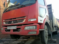 Программное отключение и удаление сажевого фильтра на  Mitsubishi Fuso 6.4 240hp (фото 1)