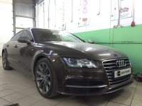 Прошивка и удаление катализатора Audi A7 3.0TFSI 299 Hp (Фото 2)